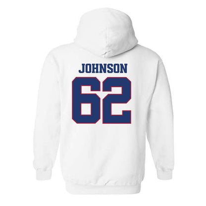Arkansas - NCAA Football : Alex Johnson - Classic Shersey Hooded Sweatshirt-1