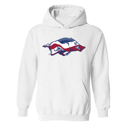 Arkansas - NCAA Football : Keyshawn Blackstock Sr - Classic Shersey Hooded Sweatshirt-0