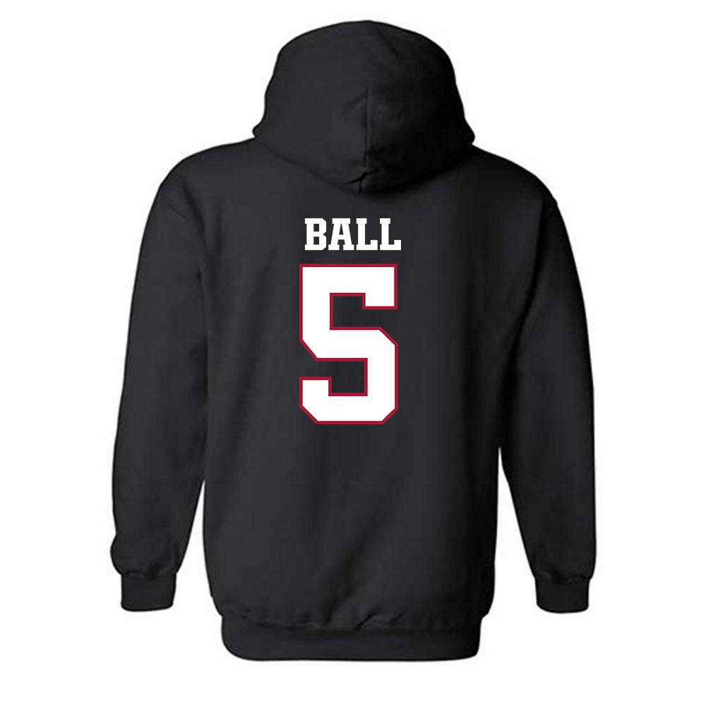 Arkansas - NCAA Football : Cameron Ball - Classic Shersey Hooded Sweatshirt-1