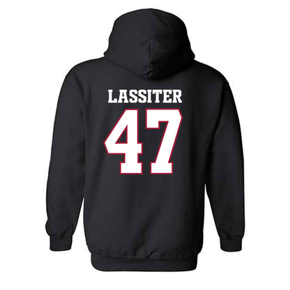 Arkansas - NCAA Football : Maddox Lassiter - Classic Shersey Hooded Sweatshirt-1