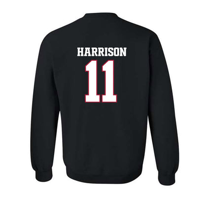 Arkansas - NCAA Football : Monte Harrison - Classic Shersey Crewneck Sweatshirt-1