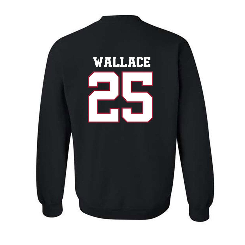 Arkansas - NCAA Football : Tavion Wallace - Classic Shersey Crewneck Sweatshirt-1