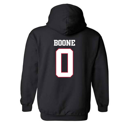 Arkansas - NCAA Football : Justus Boone - Classic Shersey Hooded Sweatshirt-1