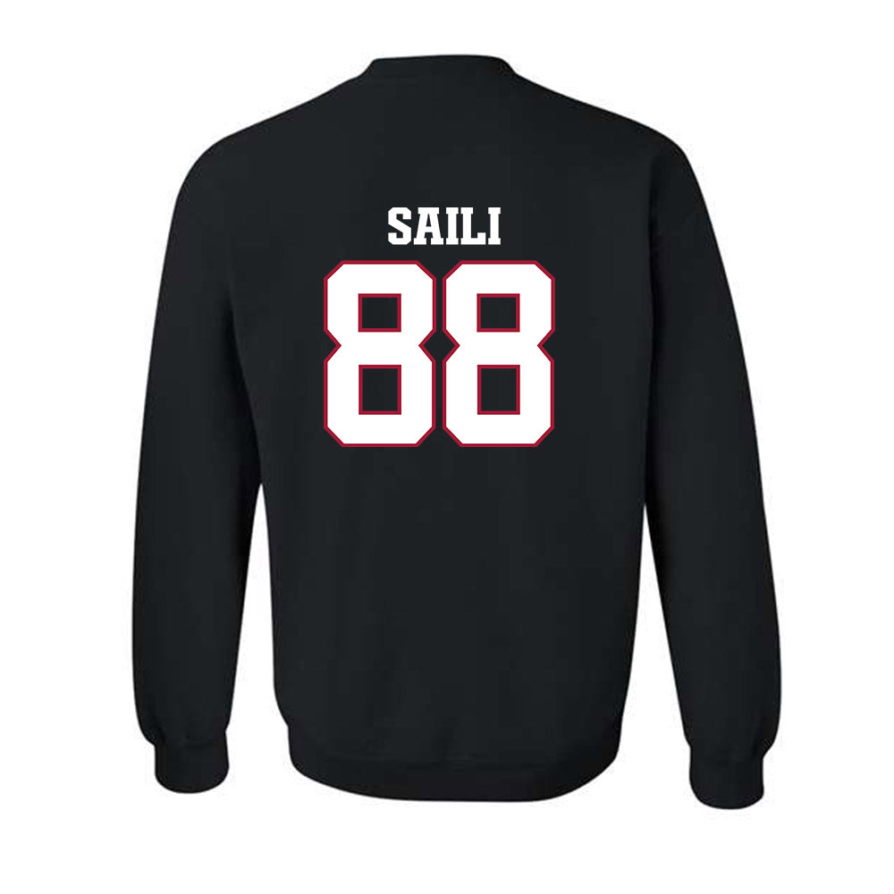 Arkansas - NCAA Football : Danny Saili - Classic Shersey Crewneck Sweatshirt-1