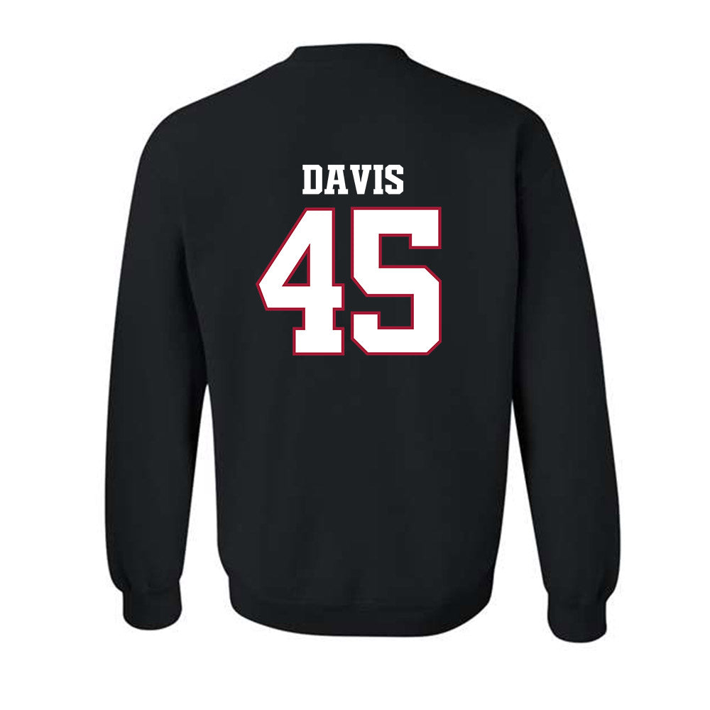 Arkansas - NCAA Football : Preston Davis - Classic Shersey Crewneck Sweatshirt-1