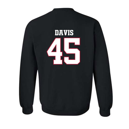 Arkansas - NCAA Football : Preston Davis - Classic Shersey Crewneck Sweatshirt-1