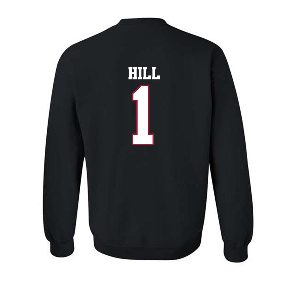 Arkansas - NCAA Football : Rodney Hill - Classic Shersey Crewneck Sweatshirt-1