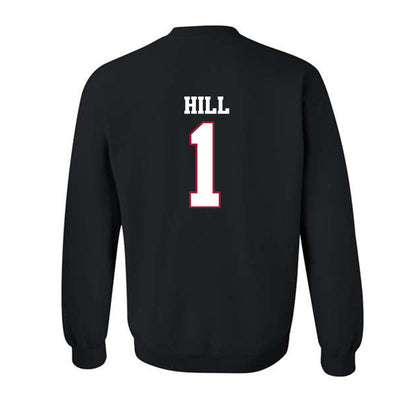 Arkansas - NCAA Football : Rodney Hill - Classic Shersey Crewneck Sweatshirt-1