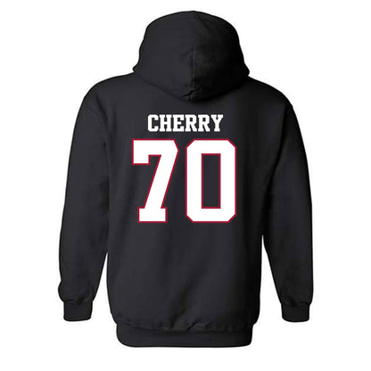 Arkansas - NCAA Football : Blake Cherry - Classic Shersey Hooded Sweatshirt-1