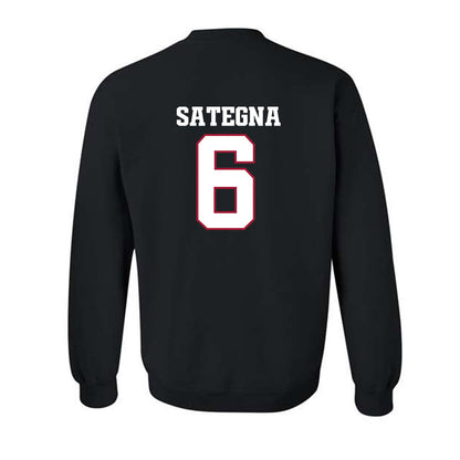 Arkansas - NCAA Football : Isaiah Sategna - Classic Shersey Crewneck Sweatshirt-1