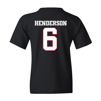 Arkansas - NCAA Football : Kavion Henderson - Classic Shersey Youth T-Shirt-1