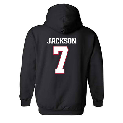 Arkansas - NCAA Football : Kenneth Jackson - Classic Shersey Hooded Sweatshirt-1