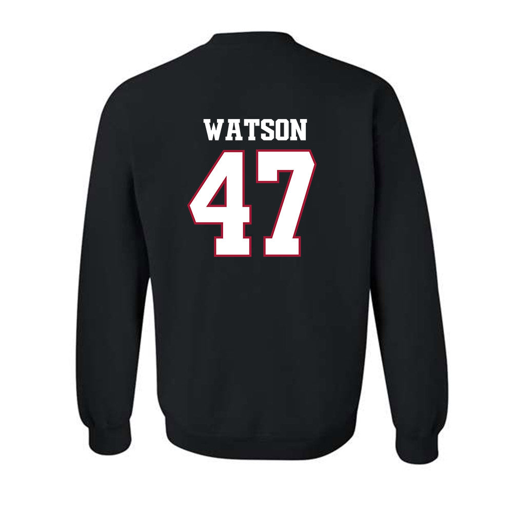 Arkansas - NCAA Football : Braylon Watson - Classic Shersey Crewneck Sweatshirt-1