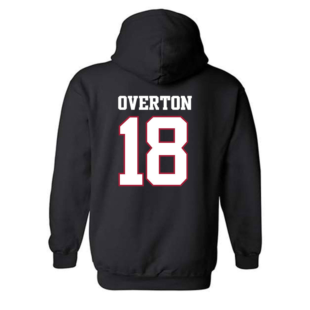 Arkansas - NCAA Football : Taijh Overton - Classic Shersey Hooded Sweatshirt-1