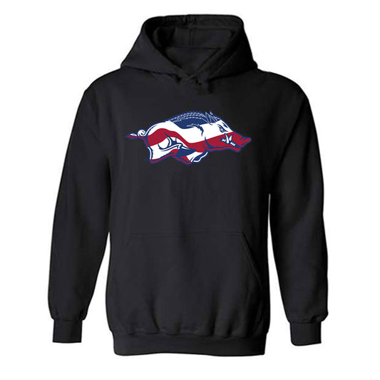 Arkansas - NCAA Football : Kavion Henderson - Classic Shersey Hooded Sweatshirt-0