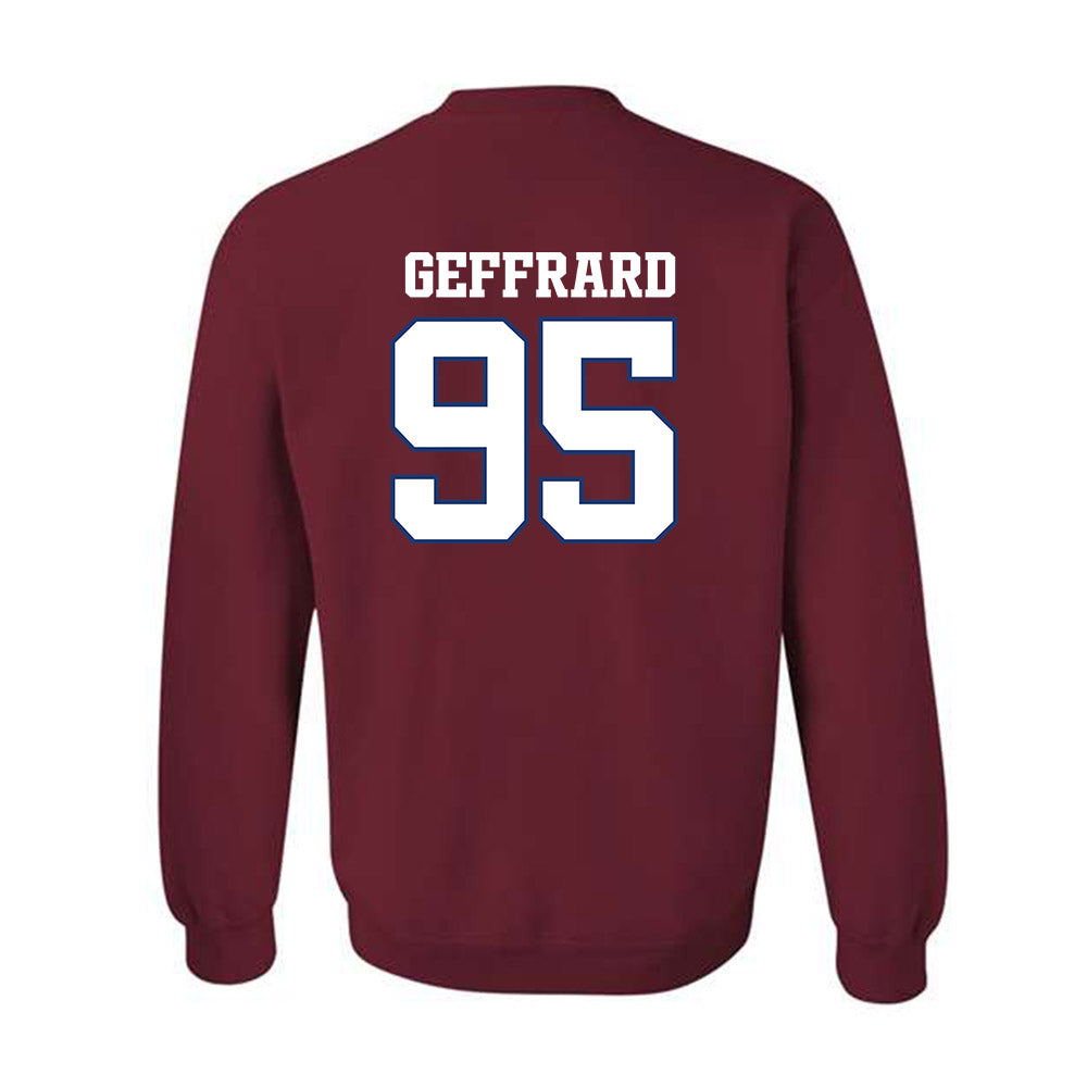 Arkansas - NCAA Football : Ian Geffrard - Classic Shersey Crewneck Sweatshirt-1