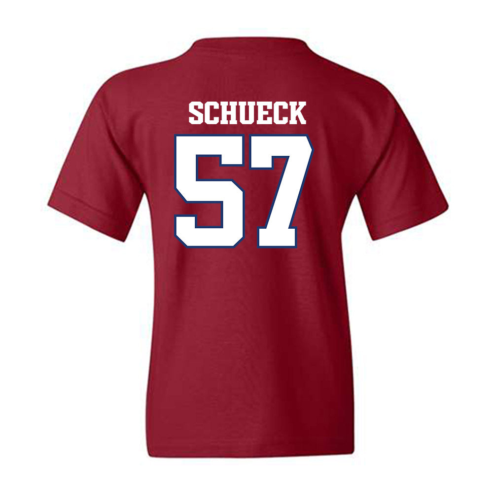 Arkansas - NCAA Football : Thomas Schueck - Classic Shersey Youth T-Shirt-1