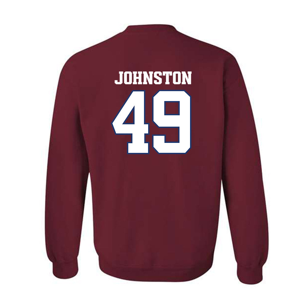 Arkansas - NCAA Football : Luke Johnston - Classic Shersey Crewneck Sweatshirt-1