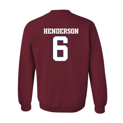 Arkansas - NCAA Football : Kavion Henderson - Classic Shersey Crewneck Sweatshirt-1