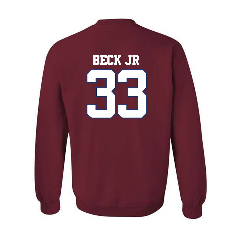 Arkansas - NCAA Football : Jeremiah Beck Jr. - Classic Shersey Crewneck Sweatshirt-1