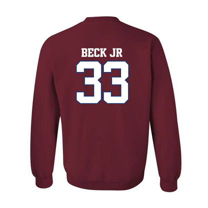 Arkansas - NCAA Football : Jeremiah Beck Jr. - Classic Shersey Crewneck Sweatshirt-1