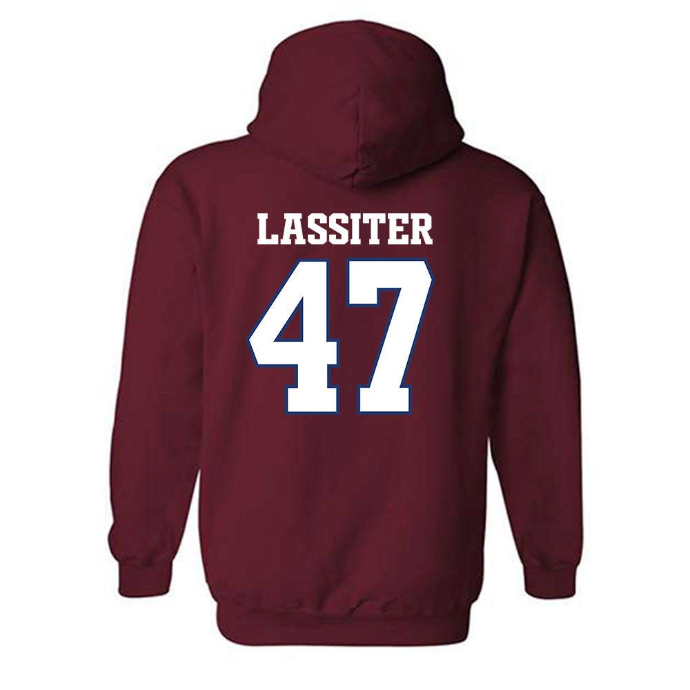 Arkansas - NCAA Football : Maddox Lassiter - Classic Shersey Hooded Sweatshirt-1