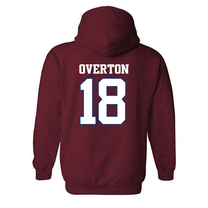 Arkansas - NCAA Football : Taijh Overton - Classic Shersey Hooded Sweatshirt-1