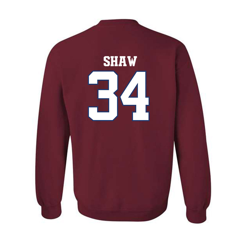 Arkansas - NCAA Football : Jabrae Shaw - Classic Shersey Crewneck Sweatshirt-1