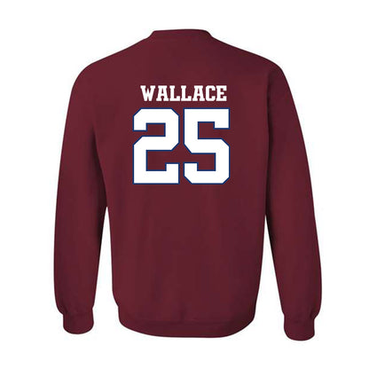 Arkansas - NCAA Football : Tavion Wallace - Classic Shersey Crewneck Sweatshirt-1