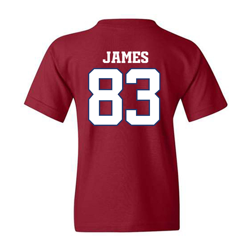 Arkansas - NCAA Football : Dazmin James - Classic Shersey Youth T-Shirt-1