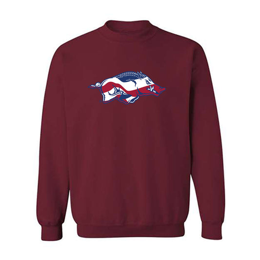 Arkansas - NCAA Football : Walker Catsavis - Classic Shersey Crewneck Sweatshirt-0