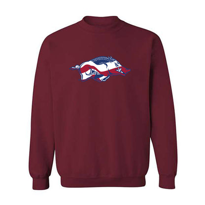 Arkansas - NCAA Football : Luke Johnston - Classic Shersey Crewneck Sweatshirt-0