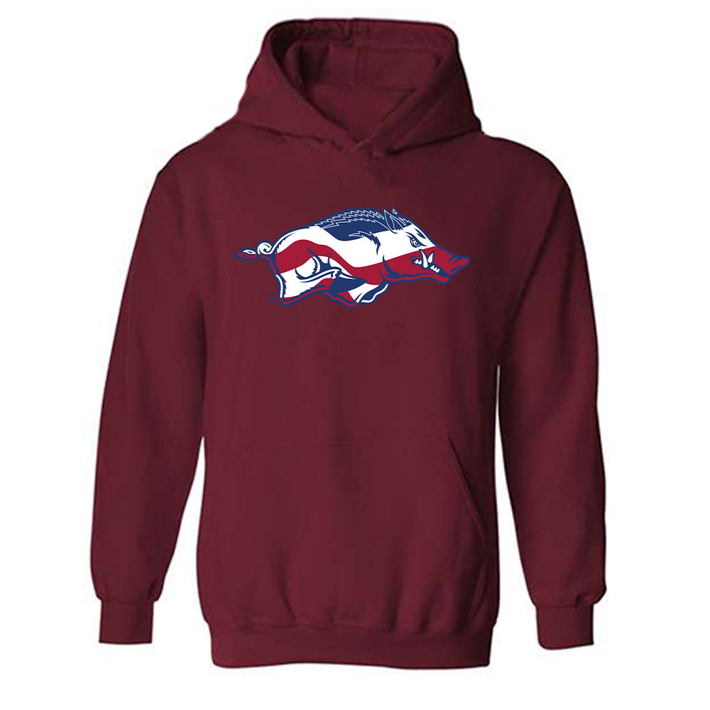 Arkansas - NCAA Football : Jace Petty - Classic Shersey Hooded Sweatshirt-0