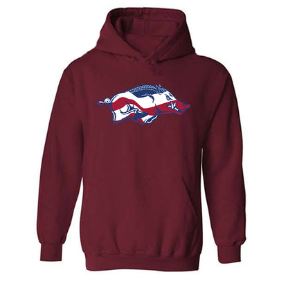 Arkansas - NCAA Football : Reginald Vaughn - Classic Shersey Hooded Sweatshirt-0