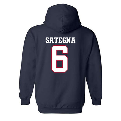Arkansas - NCAA Football : Isaiah Sategna - Classic Shersey Hooded Sweatshirt-1