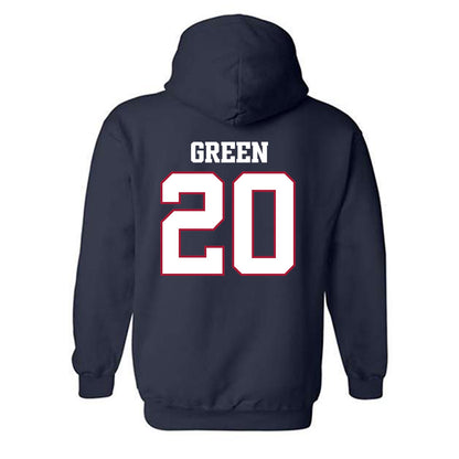 Arkansas - NCAA Football : AJ Green - Classic Shersey Hooded Sweatshirt-1