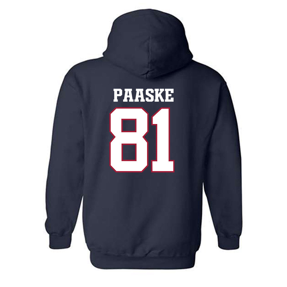 Arkansas - NCAA Football : Andreas Paaske - Classic Shersey Hooded Sweatshirt-1