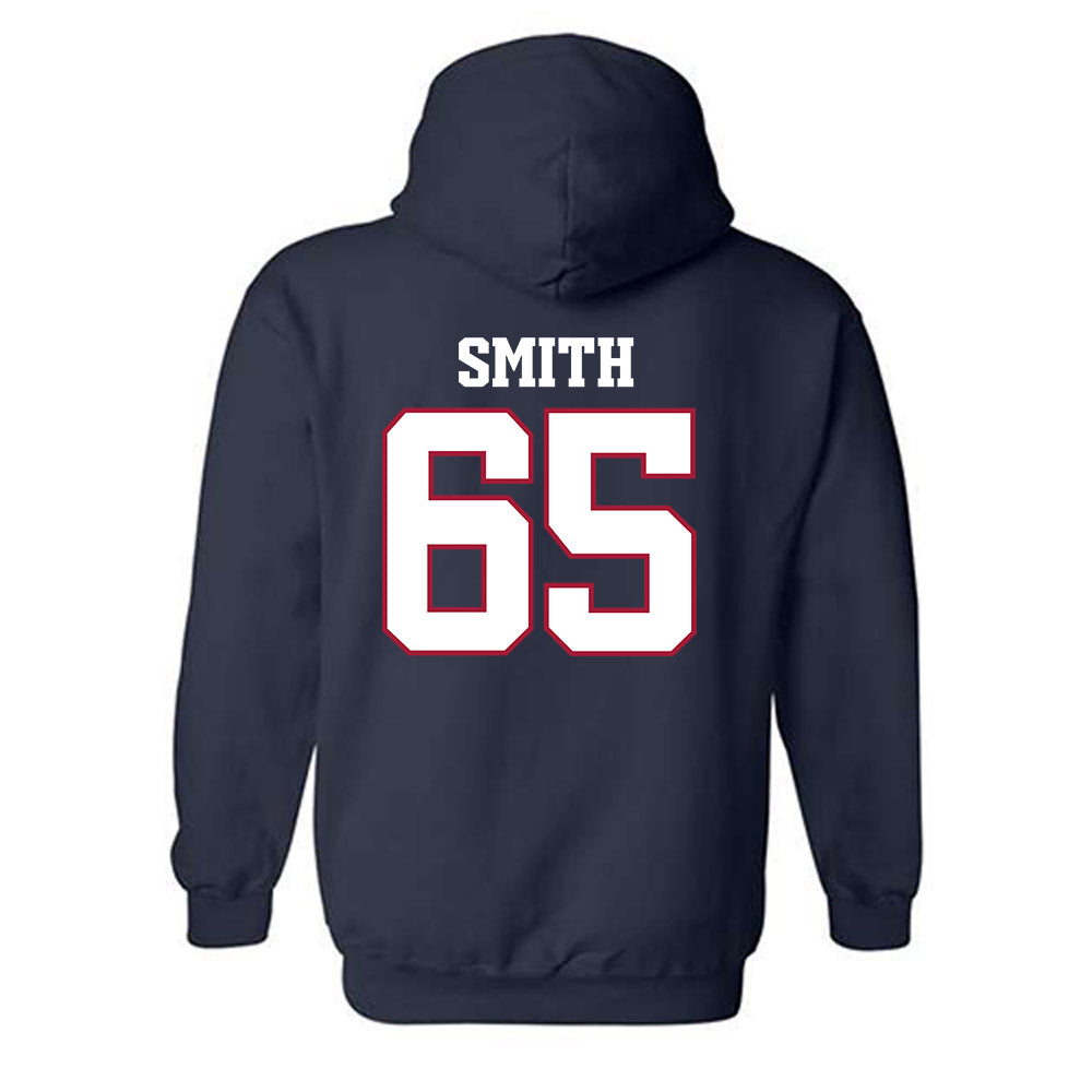 Arkansas - NCAA Football : Aaron Smith - Classic Shersey Hooded Sweatshirt-1