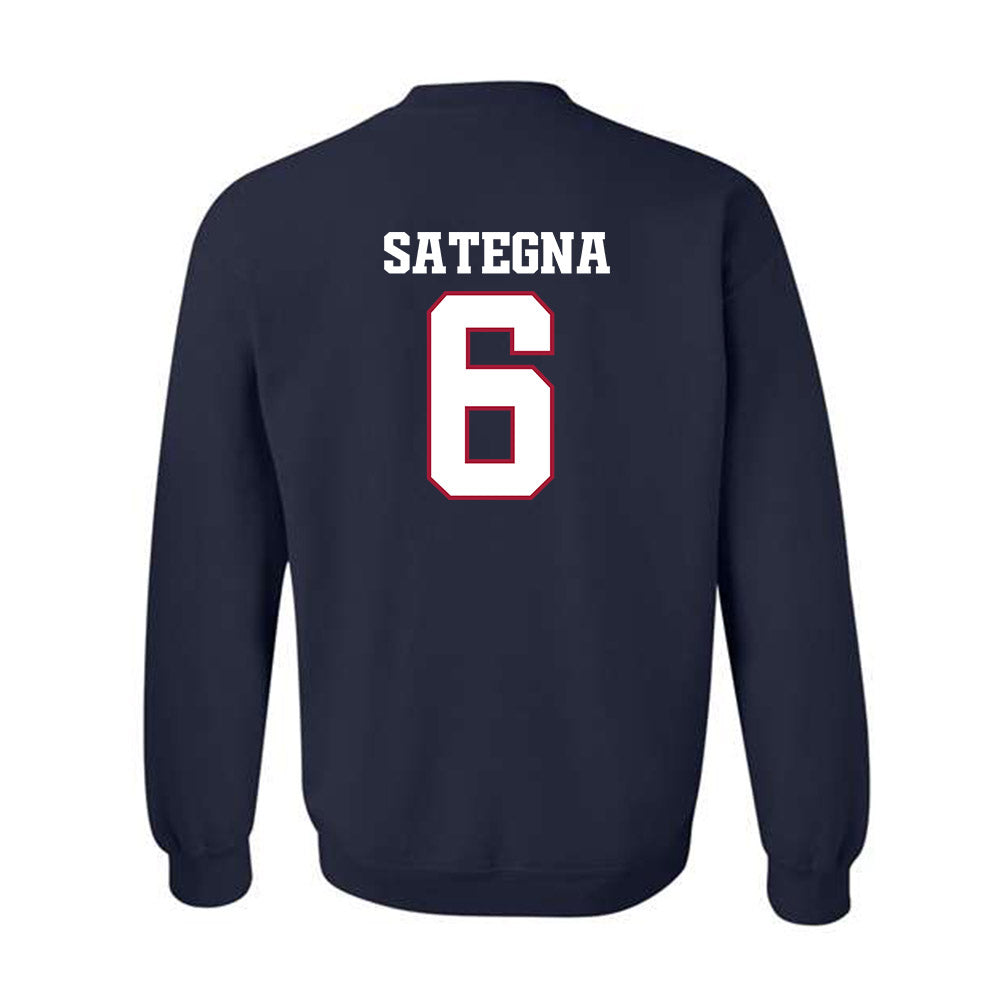 Arkansas - NCAA Football : Isaiah Sategna - Classic Shersey Crewneck Sweatshirt-1