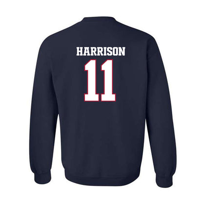 Arkansas - NCAA Football : Monte Harrison - Classic Shersey Crewneck Sweatshirt-1