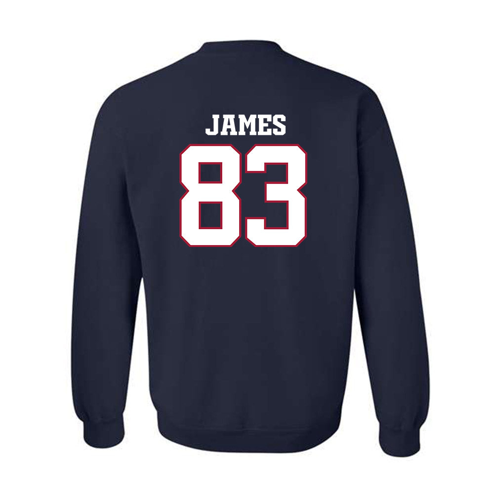 Arkansas - NCAA Football : Dazmin James - Classic Shersey Crewneck Sweatshirt-1