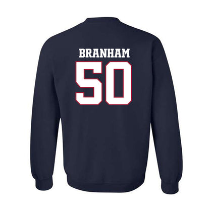 Arkansas - NCAA Football : Kobe Branham - Classic Shersey Crewneck Sweatshirt-1