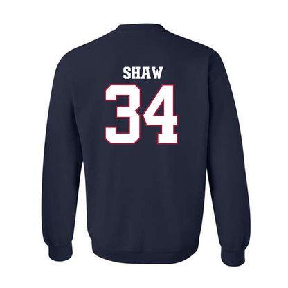 Arkansas - NCAA Football : Jabrae Shaw - Classic Shersey Crewneck Sweatshirt-1