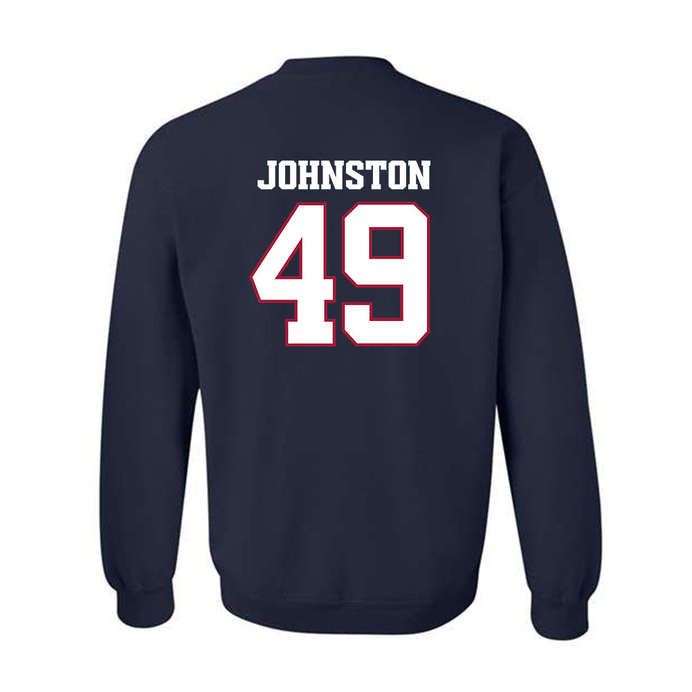 Arkansas - NCAA Football : Luke Johnston - Classic Shersey Crewneck Sweatshirt-1