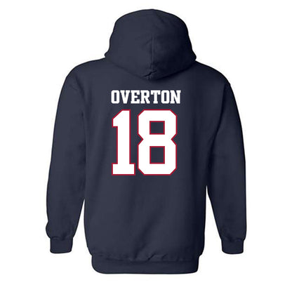 Arkansas - NCAA Football : Taijh Overton - Classic Shersey Hooded Sweatshirt-1