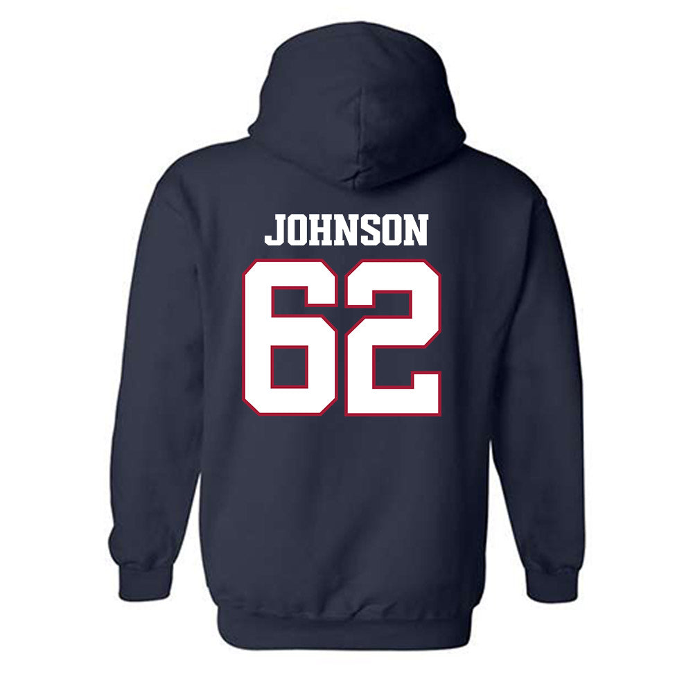 Arkansas - NCAA Football : Alex Johnson - Classic Shersey Hooded Sweatshirt-1