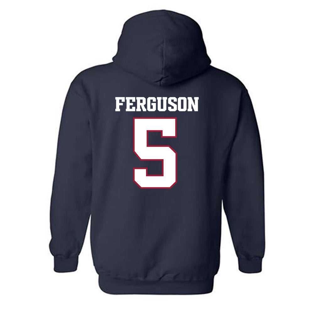 Arkansas - NCAA Football : Ja'kayden Ferguson - Classic Shersey Hooded Sweatshirt-1