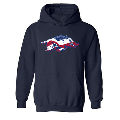 Arkansas - NCAA Football : Keivie Rose - Classic Shersey Hooded Sweatshirt-0