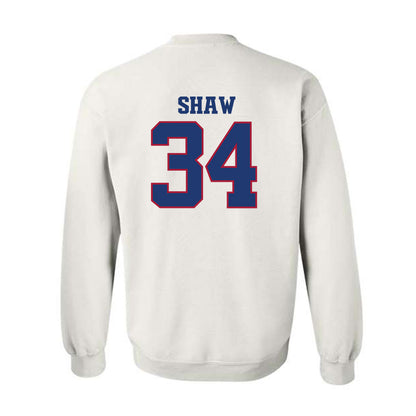 Arkansas - NCAA Football : Jabrae Shaw - Classic Shersey Crewneck Sweatshirt-1