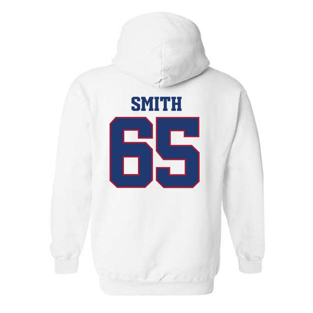 Arkansas - NCAA Football : Aaron Smith - Classic Shersey Hooded Sweatshirt-1
